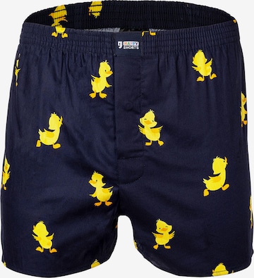 Happy Shorts Boxershorts in Blau: predná strana