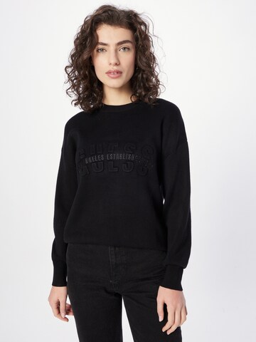 GUESS Sweater 'ODETTE' in Black: front