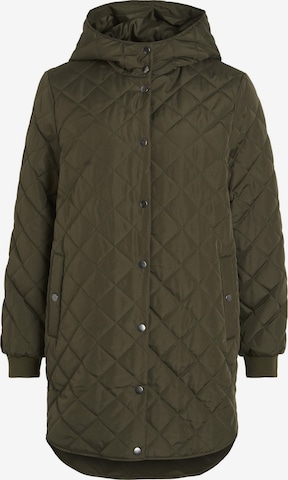 VILA Between-Season Jacket in Green: front