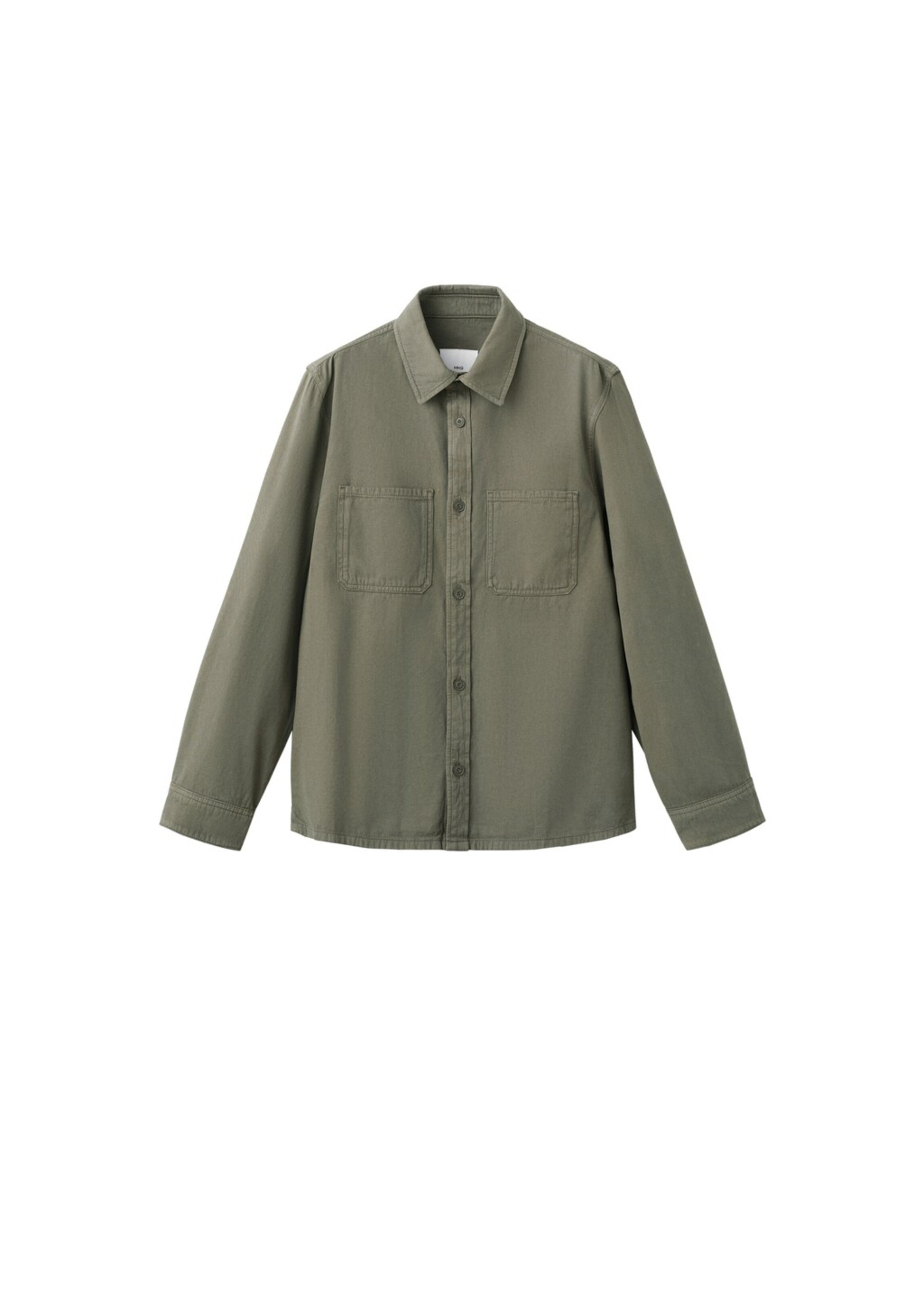 MANGO MAN Button Up Shirt 'Jay' in Jade, Item view