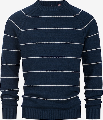 Kronstadt Pullover 'Adriel' in Blau: Vorderseite