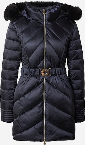 Cappotto invernale di EA7 Emporio Armani in blu: frontale