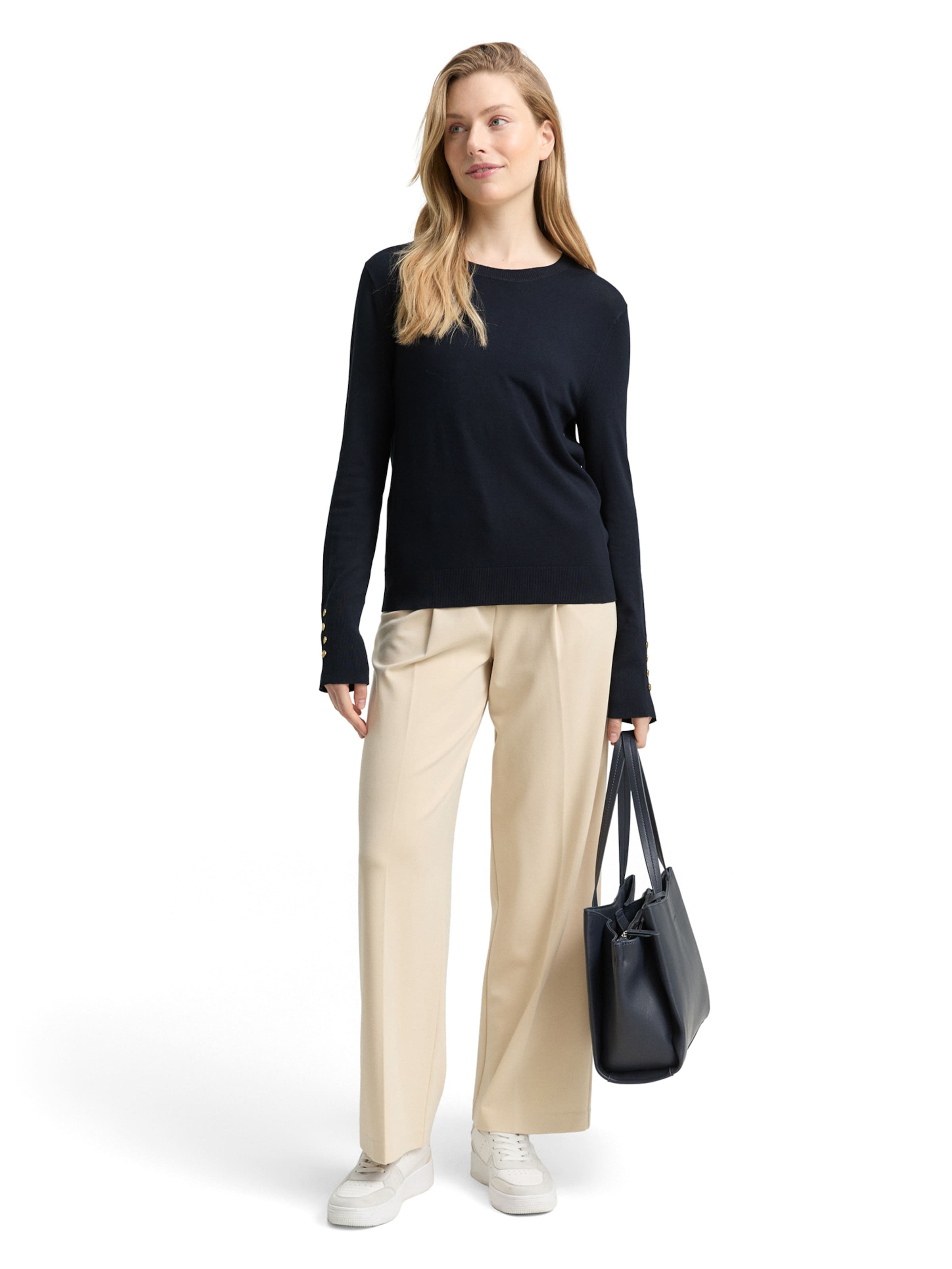 TOM TAILOR Sweater in Blue