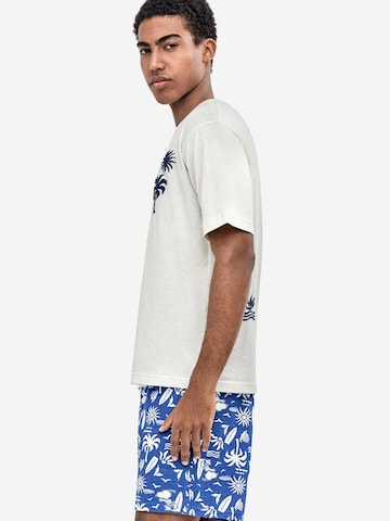 Gisela Pyjama kort in Blauw