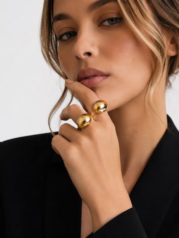 RteRme Ring 'Dual Teardrop Ring' in Gold