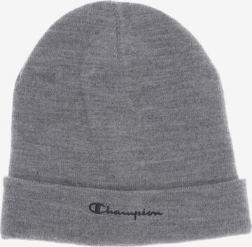 Champion Hat & Cap in One size in Grey: front