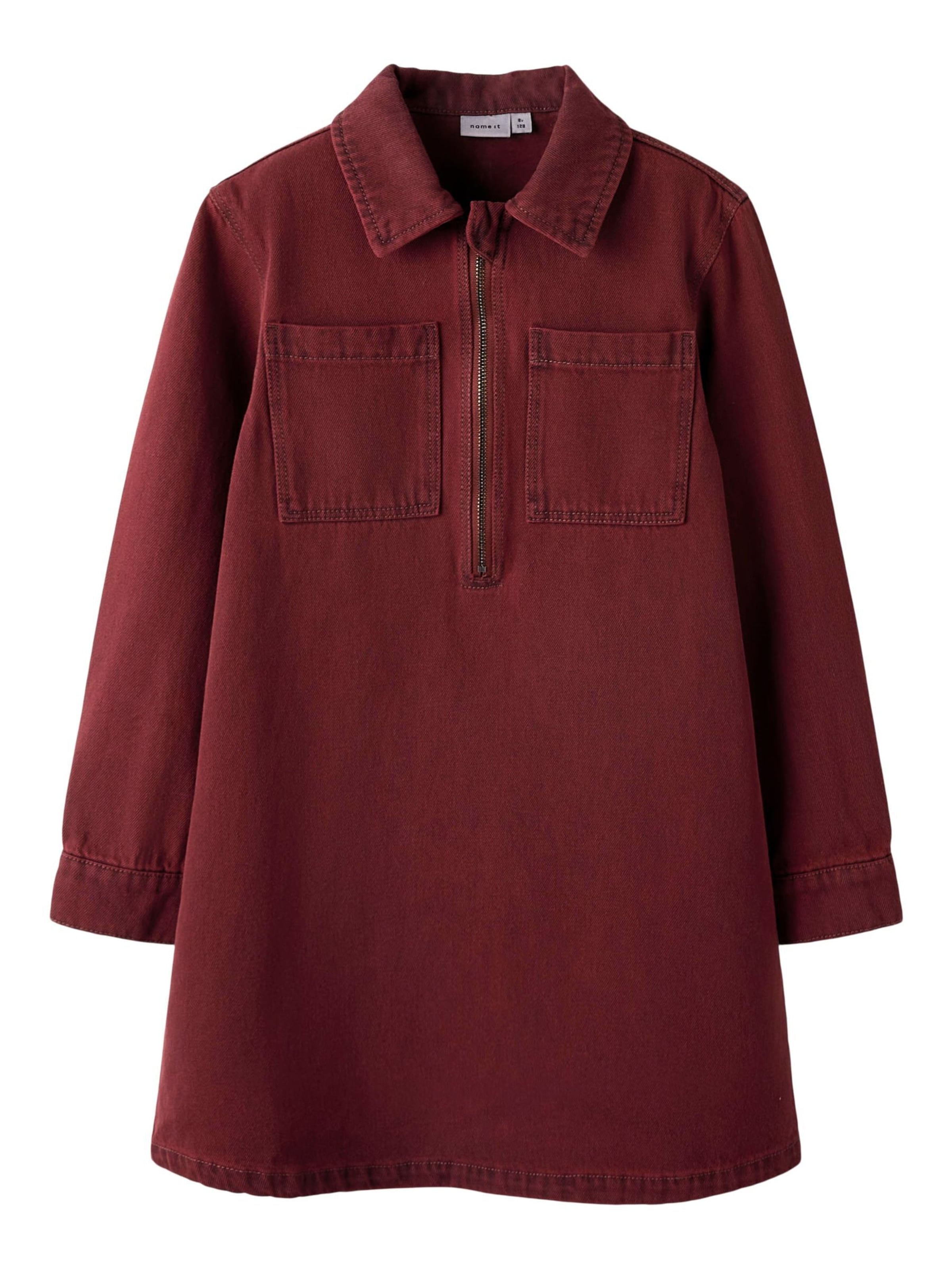 NAME IT Kjole i brun: forside