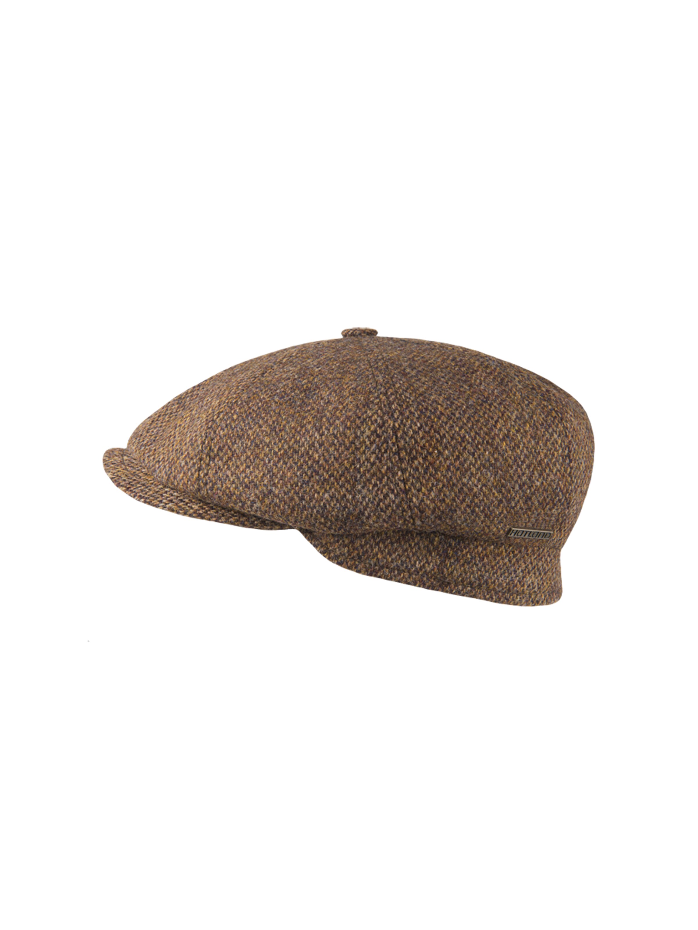 Hatland Cap 'Barrow' in Brown: front