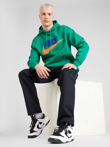 Nike Sportswear Свитшот 'CLUB' в Зеленый