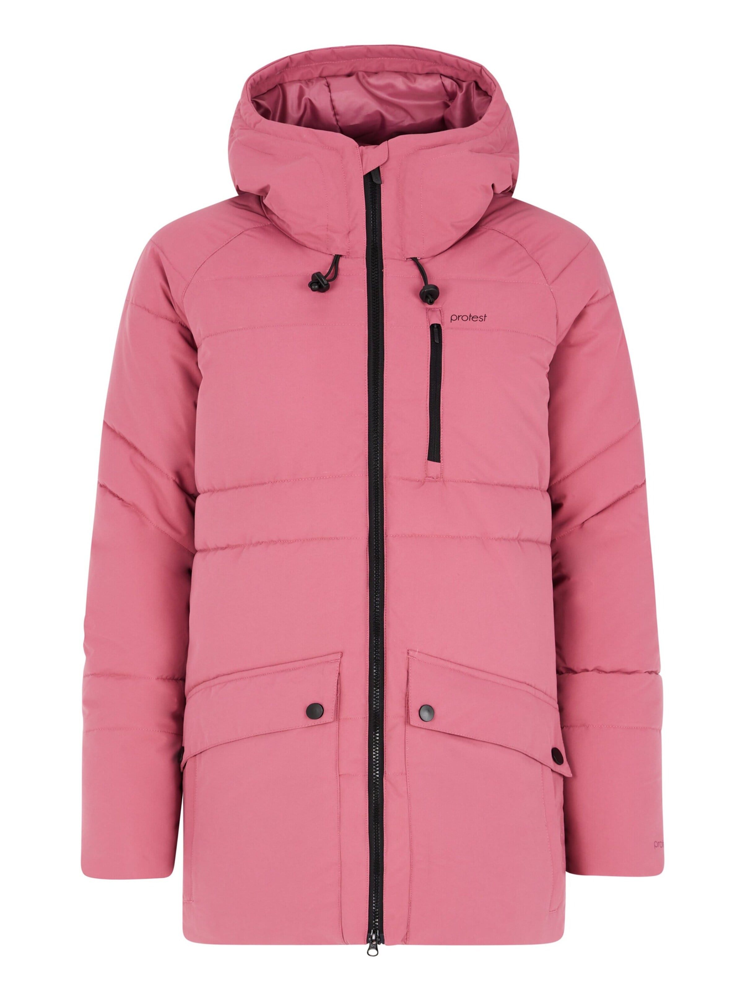 PROTEST Winter jacket 'PRTMAGI' in Pink: front