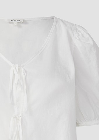 s.Oliver Bluse in Weiß