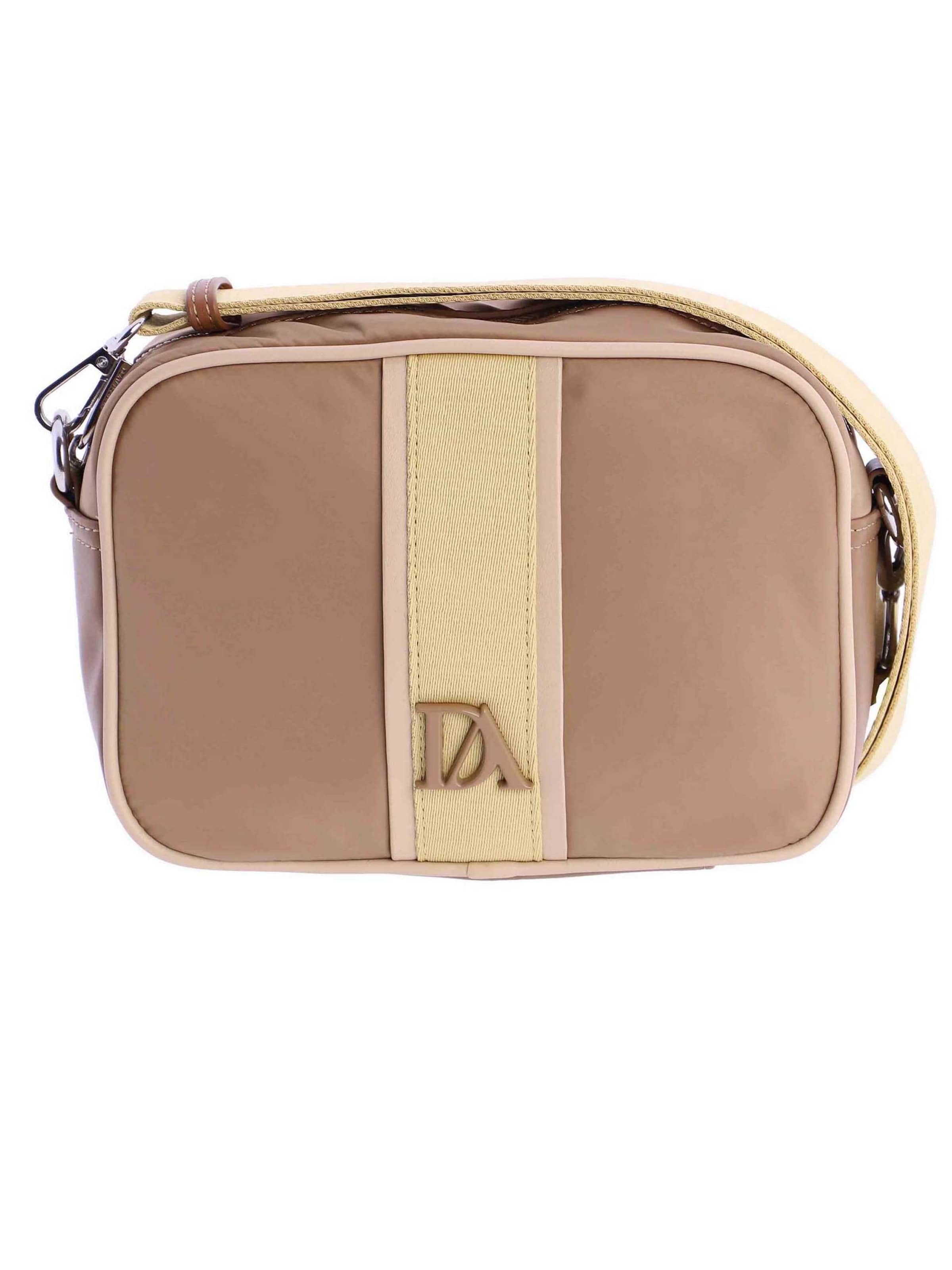 Don Algodon - Bolso de hombro en beige: frente