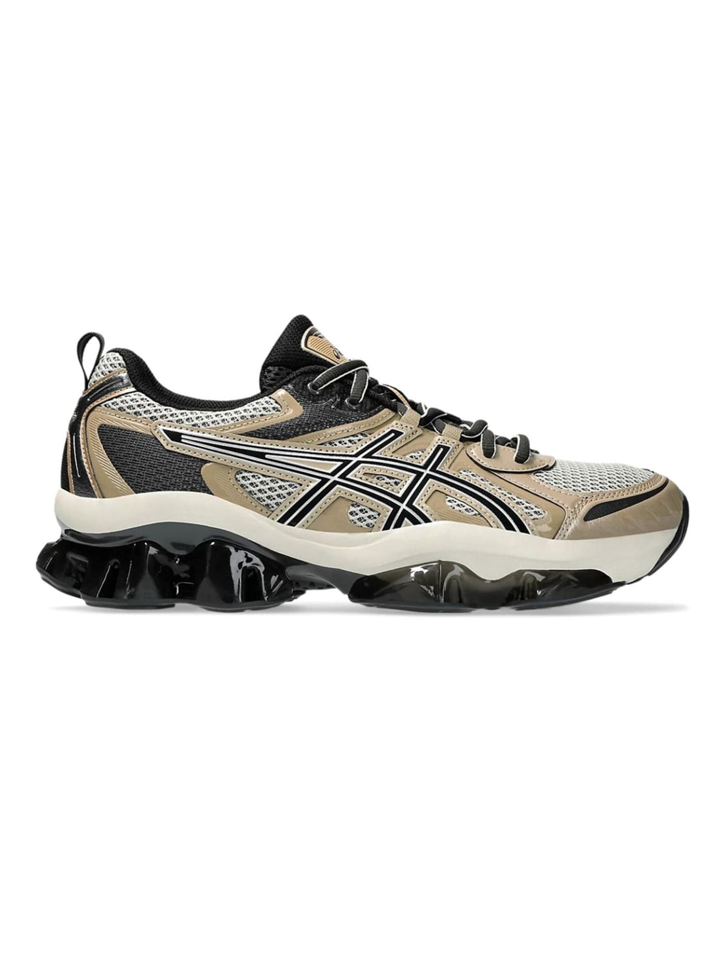Chaussure de sport à lacets 'GEL-QUANTUM KINETIC SAND/BLACK' ASICS en mélange de couleurs