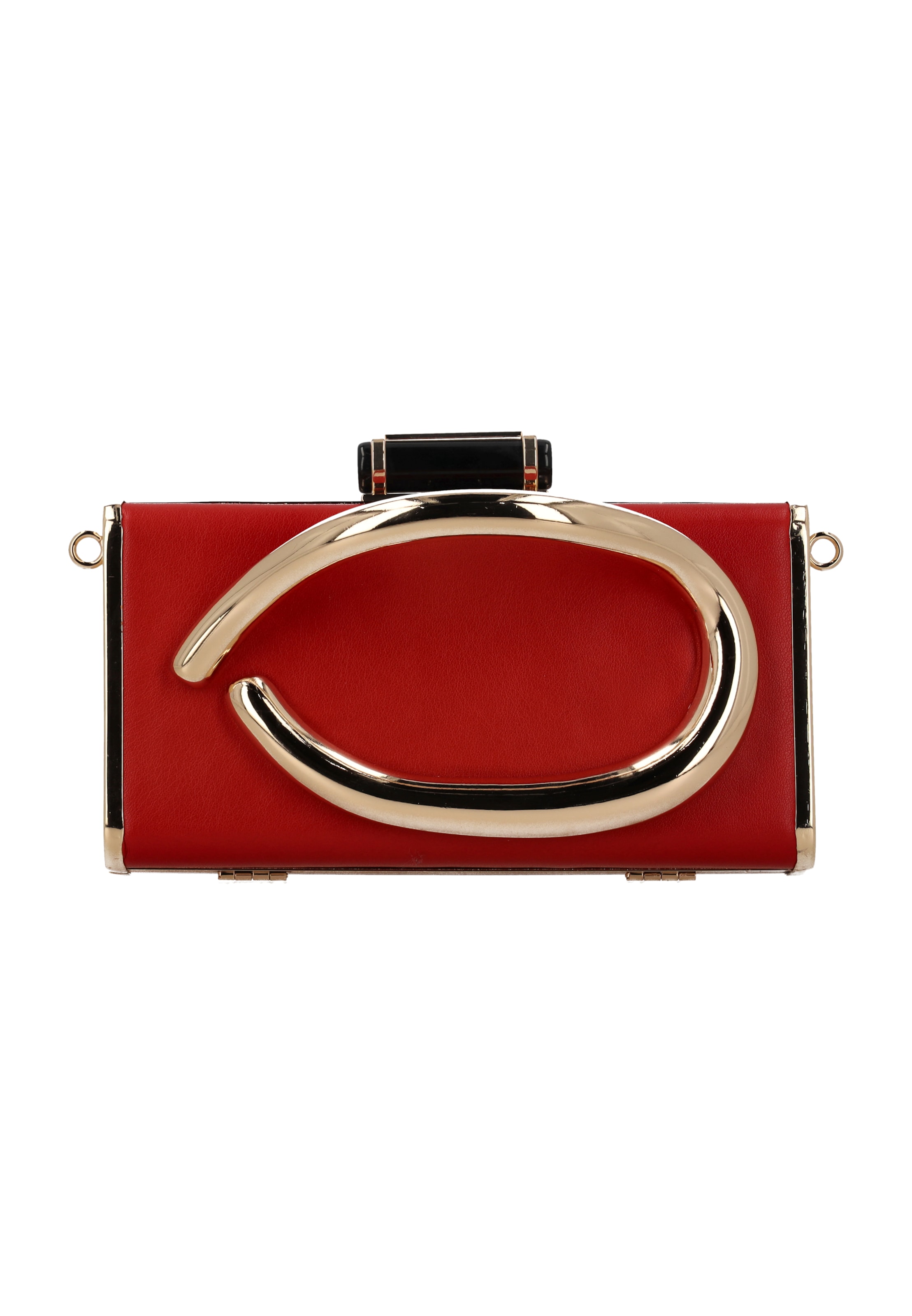 Pochette faina en rouge : devant