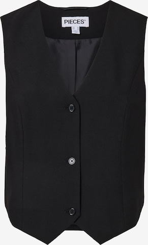 Gilet 'PCBosella' PIECES en noir : devant