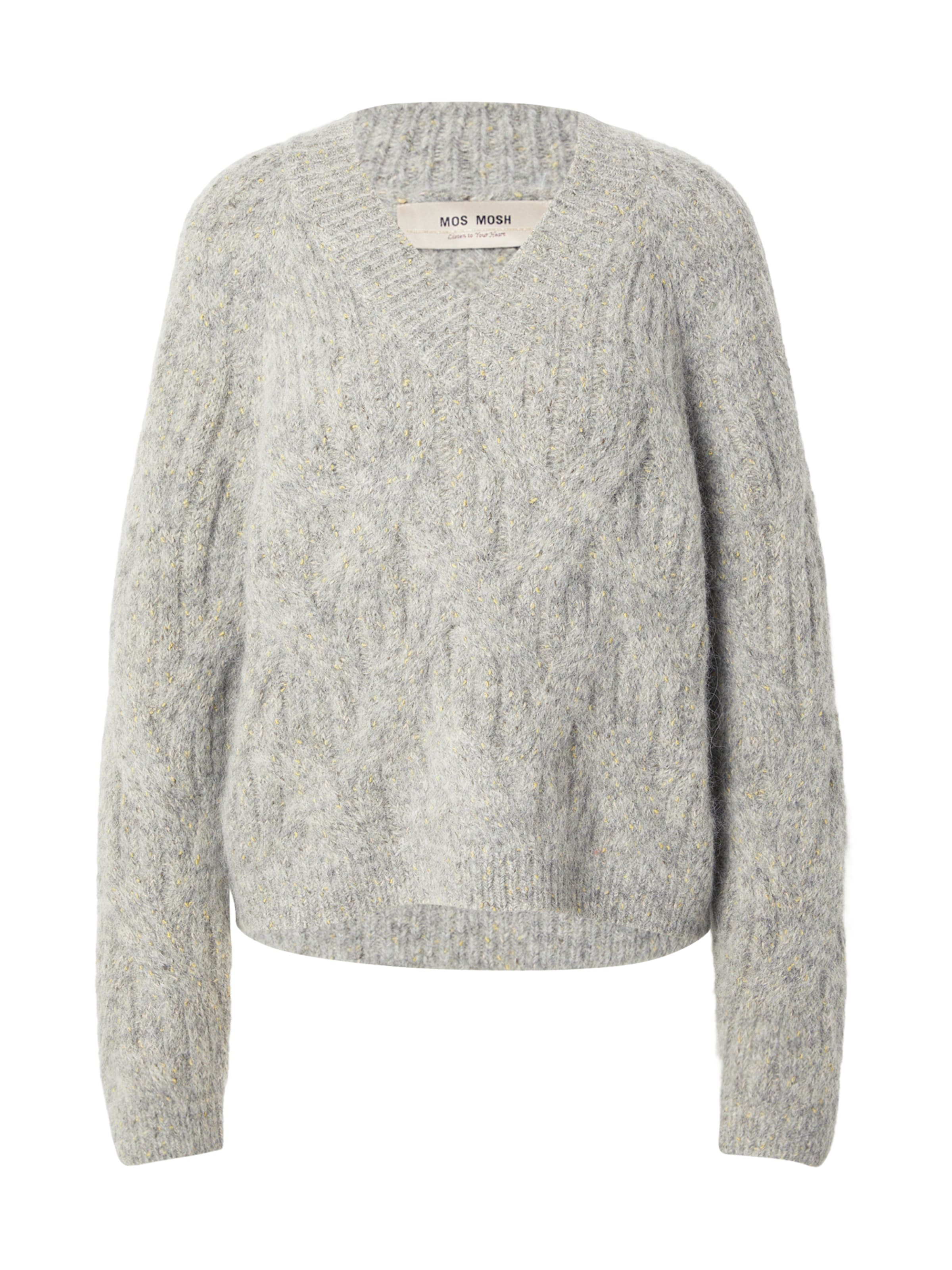 MOS MOSH Πουλόβερ 'MMUnnur Hale' σε γκρι: μπροστά