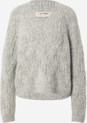 pelēks MOS MOSH Džemperis 'MMUnnur Hale': no priekšpuses