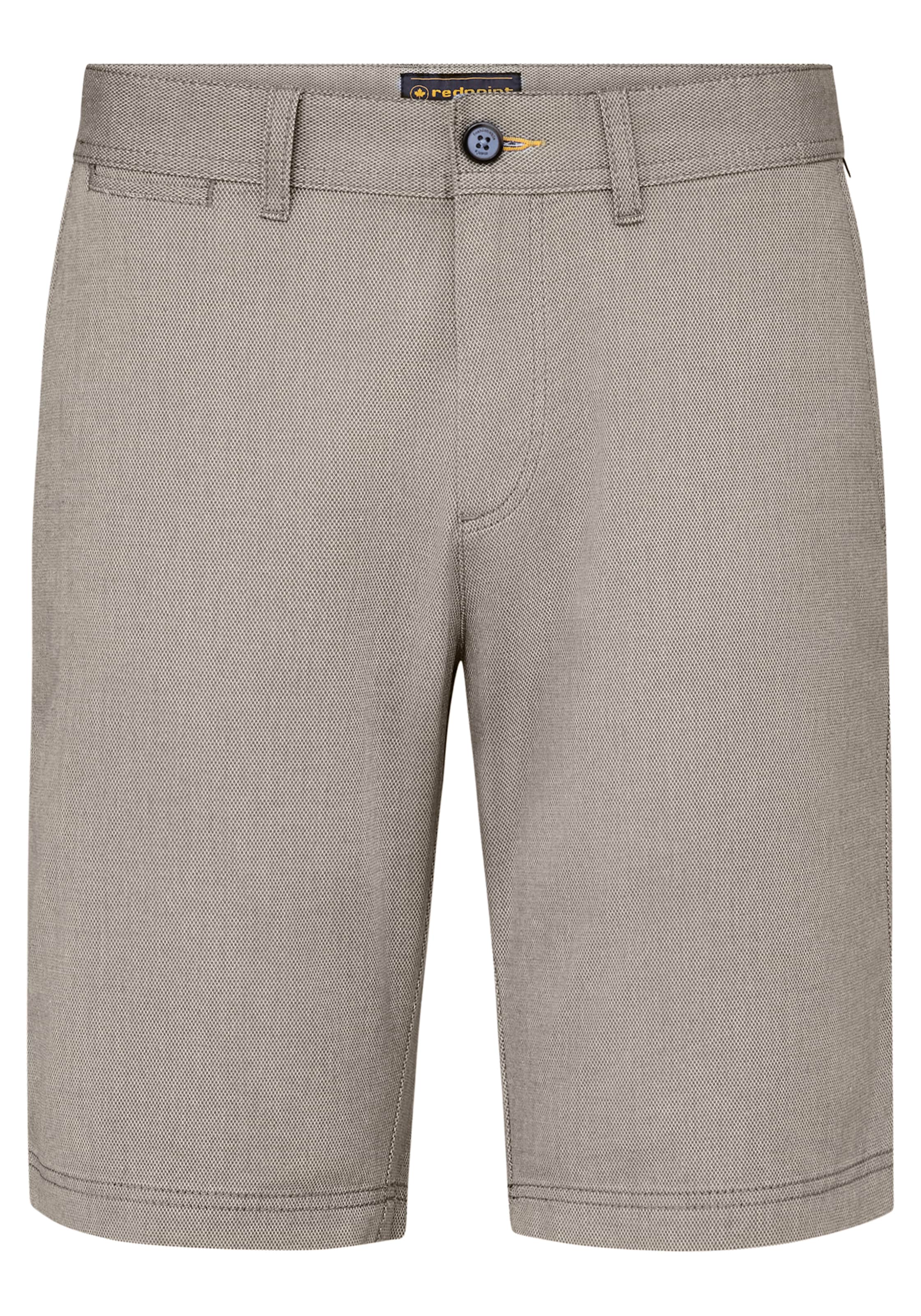 REDPOINT Slimfit Shorts in Beige: Vorderseite