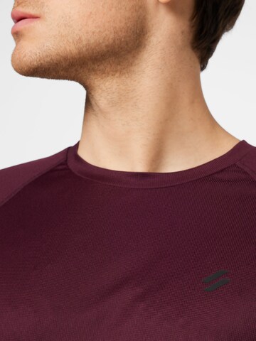 Superdry Performance Shirt in Red
