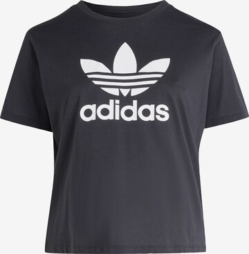 ADIDAS ORIGINALS Functioneel shirt in Zwart: voorkant