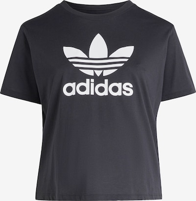 ADIDAS ORIGINALS T-shirt fonctionnel en noir / blanc, Vue avec produit