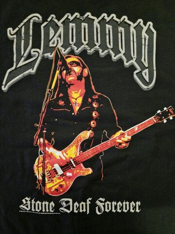 Lemmy Kilmister - Camiseta 'Lemmy Kilmister - Iron Cross T-Shirt' en negro