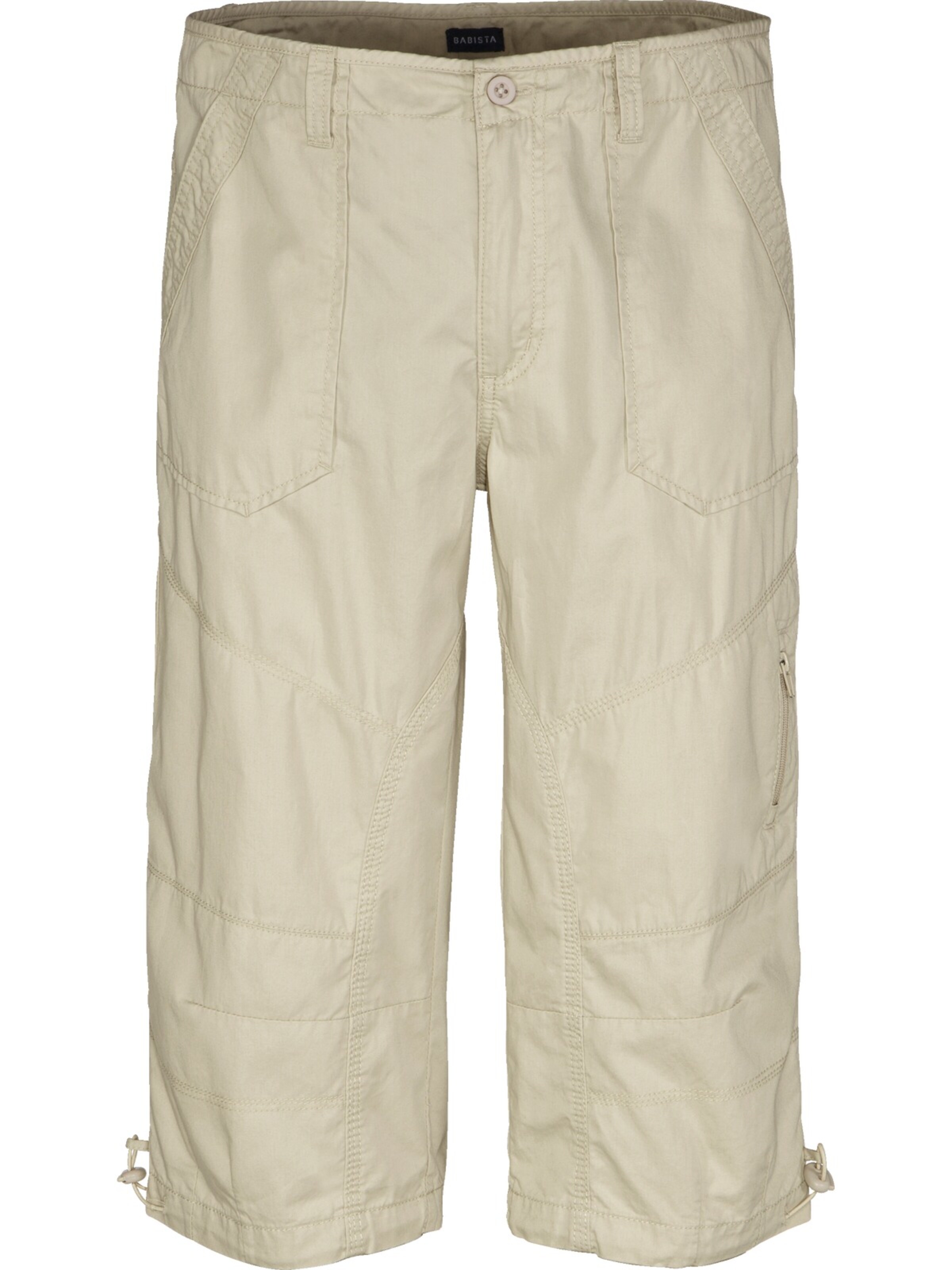BABISTA Pants in Beige: front