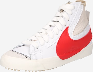 Nike Sportswear High-Top Sneakers 'BLAZER MID 77 JUMBO' in White: front