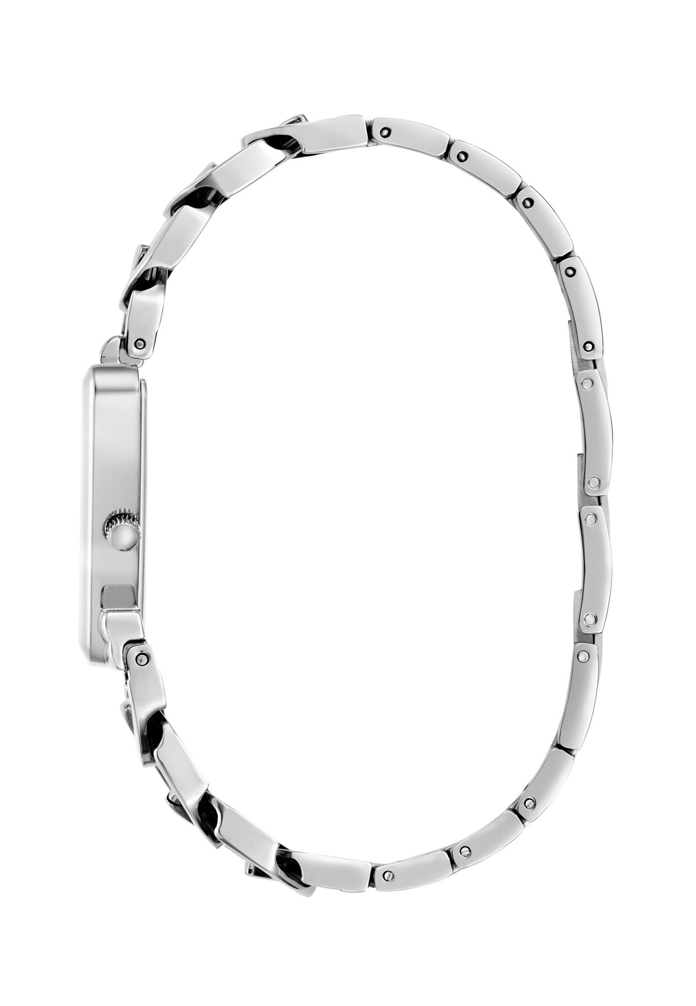 GUESS Analoog horloge 'FAME' in Zilver