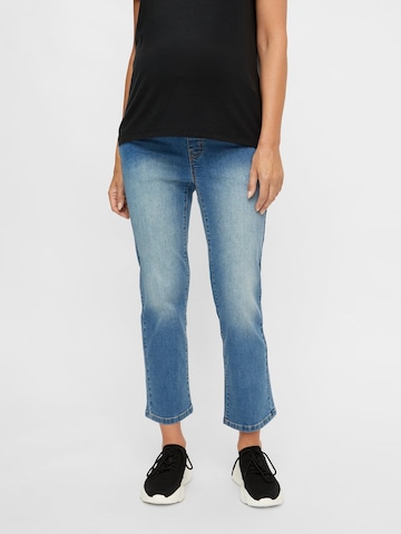 MAMALICIOUS Regular Jeans 'Marbella' in Blauw: voorkant