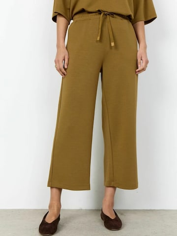 Soyaconcept Wide Leg Housut ' SC-BANU ' värissä ruskea