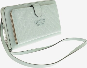 GUESS Small Leather Goods in One size in Green: front