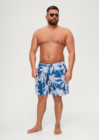 s.Oliver Zwemshorts in Blauw