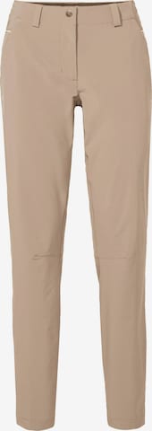 VAUDE Outdoorbroek 'Skomer II' in Beige: voorkant