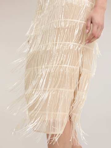 Jupe MOTIVI en beige