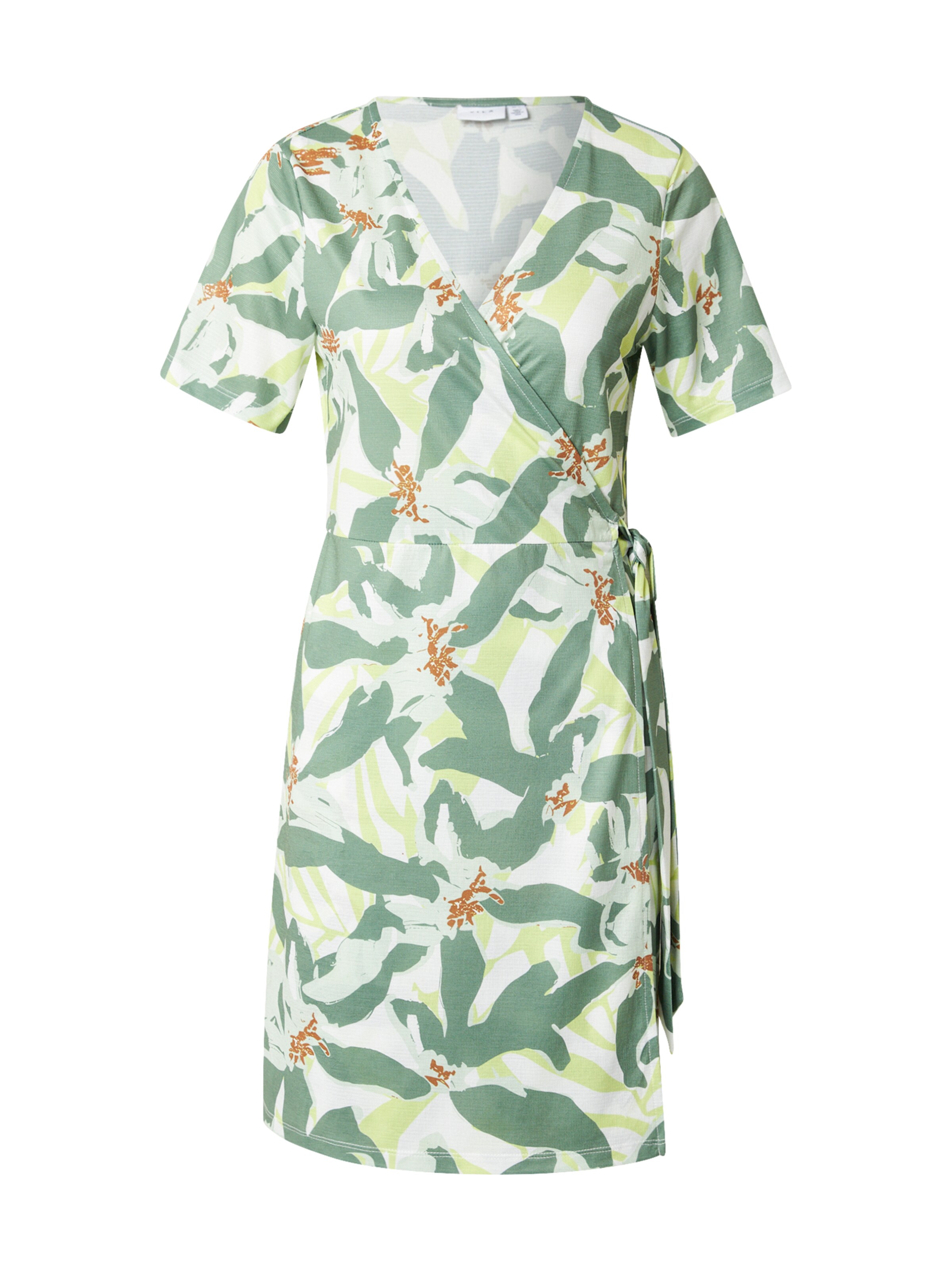 VILA Рокля 'VINATALIE' в зелено: отпред