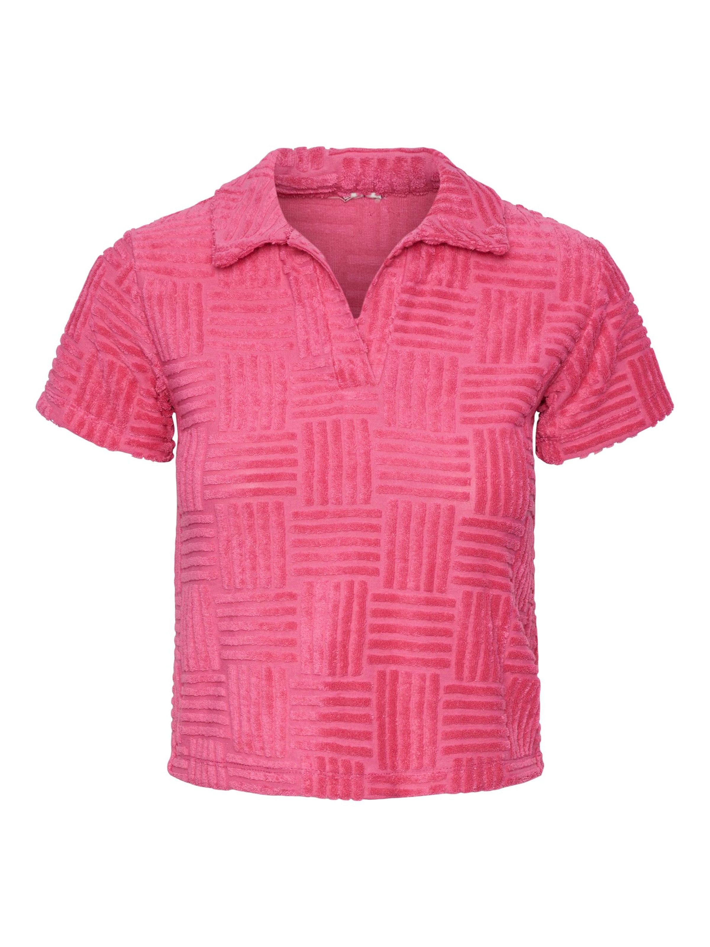 PIECES Shirts 'HABINA' i pink: forside