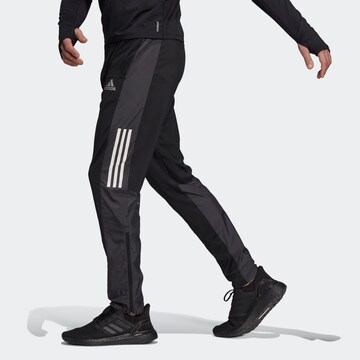 ADIDAS SPORTSWEAR Regular Sports trousers 'Own The Run Astro' in Black