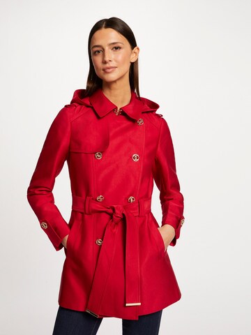 Morgan Ανοιξιάτικο και φθινοπωρινό παλτό 'GEDEO' σε κόκκινο: μπροστά