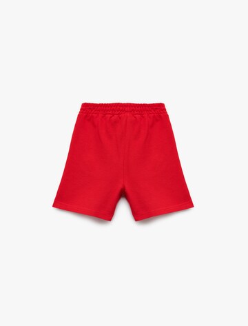 Koton Regular Trousers in Red