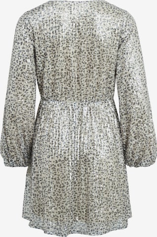 VILA Dress 'Patricia Sequin' in Beige