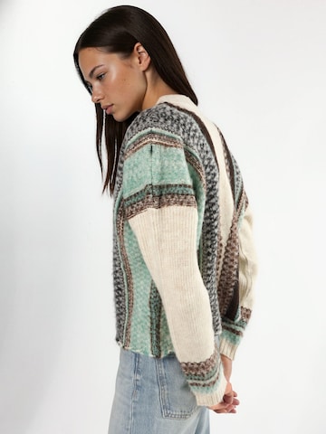 Hiccup Strickjacke in Grün