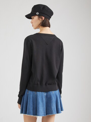 Tommy Jeans Sweter 'Essential' w kolorze czarny