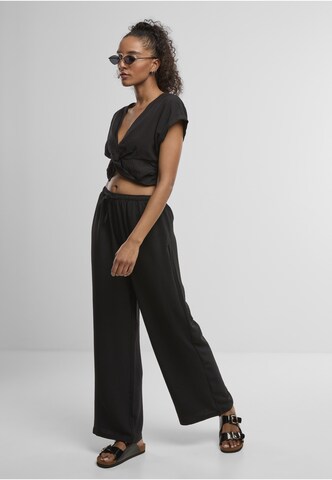 Urban Classics Bluse in Schwarz