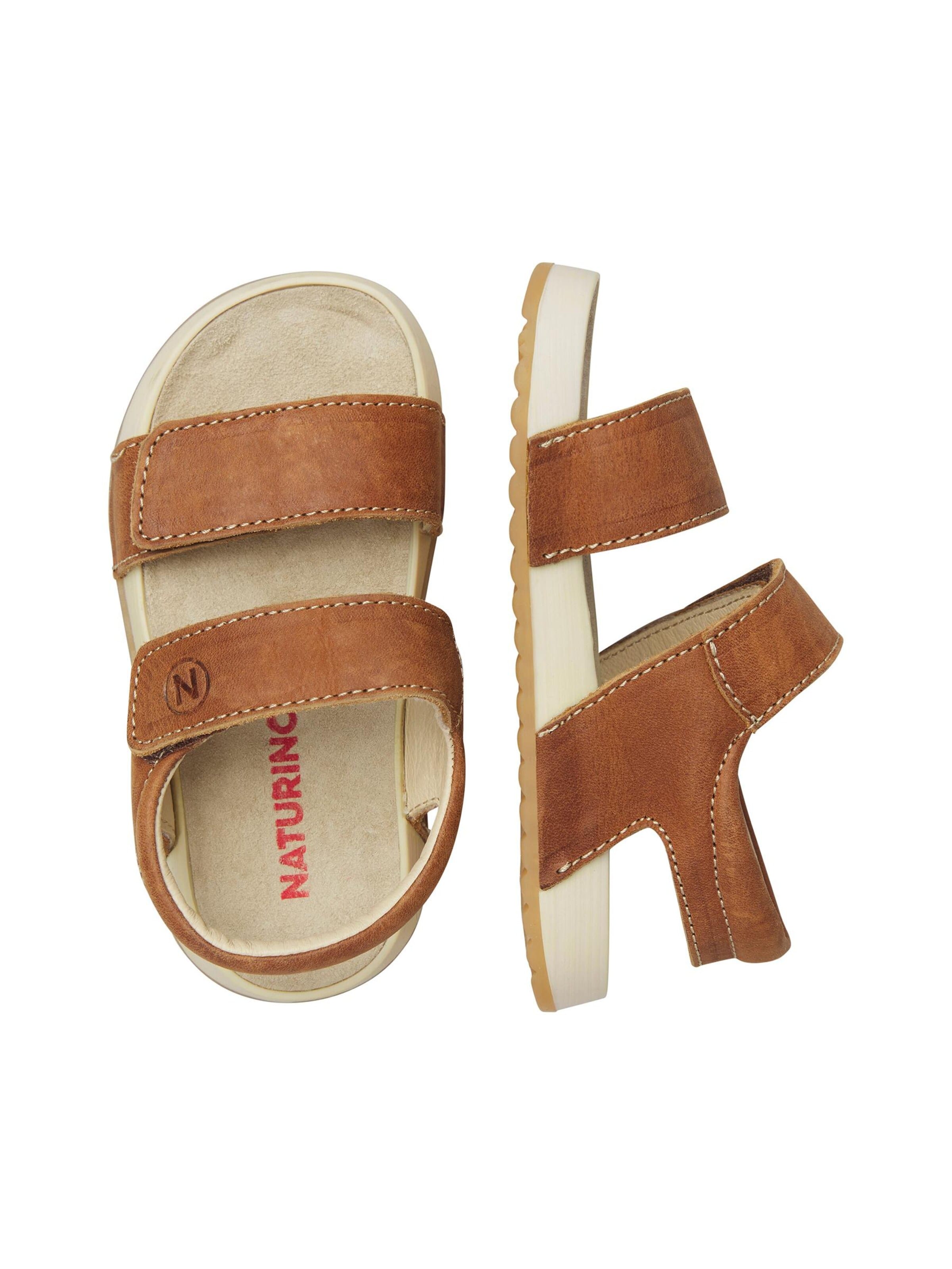 NATURINO Sandal 'SALNY.' in Brown