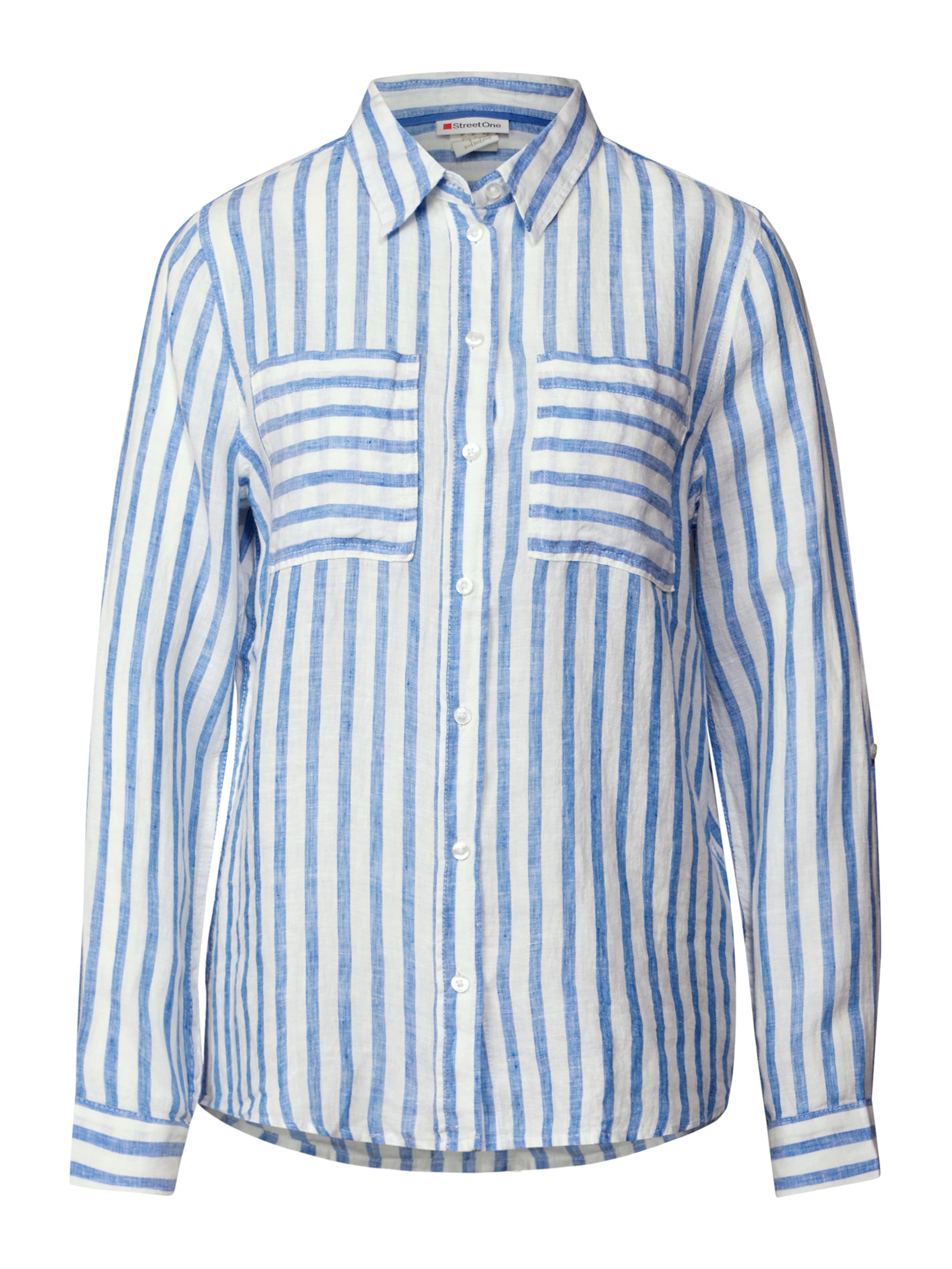 STREET ONE Blus i vit: framsida