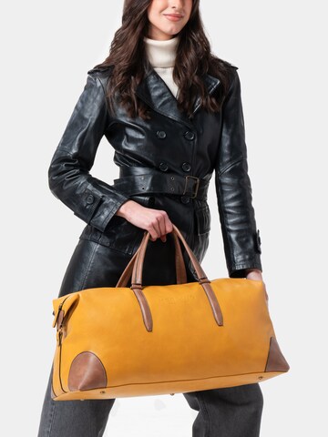 Herling Travel Bag 'Keegan' in Yellow