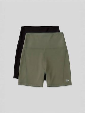 Tommy Life - Tapered Leggings 'Gamaschen' em mistura de cores: frente