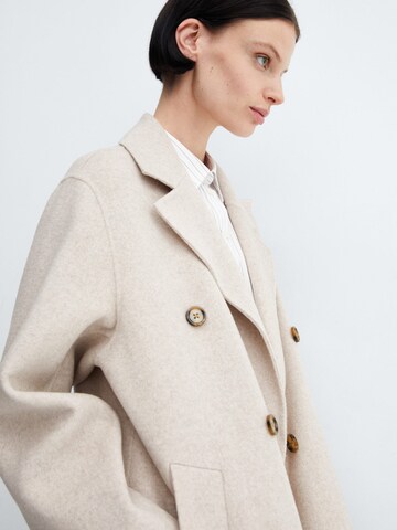 MANGO Between-Seasons Coat 'Picarol' in Beige