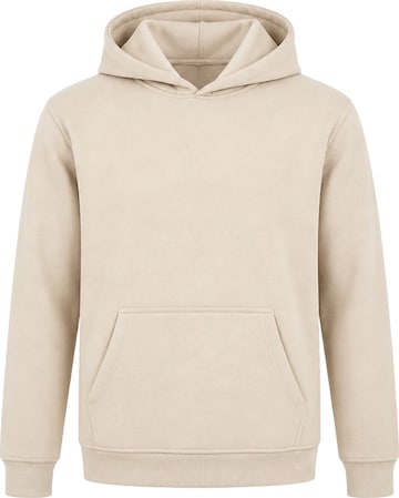 LOUIS LECLER Sweatshirt 'Hiro' in Beige: voorkant